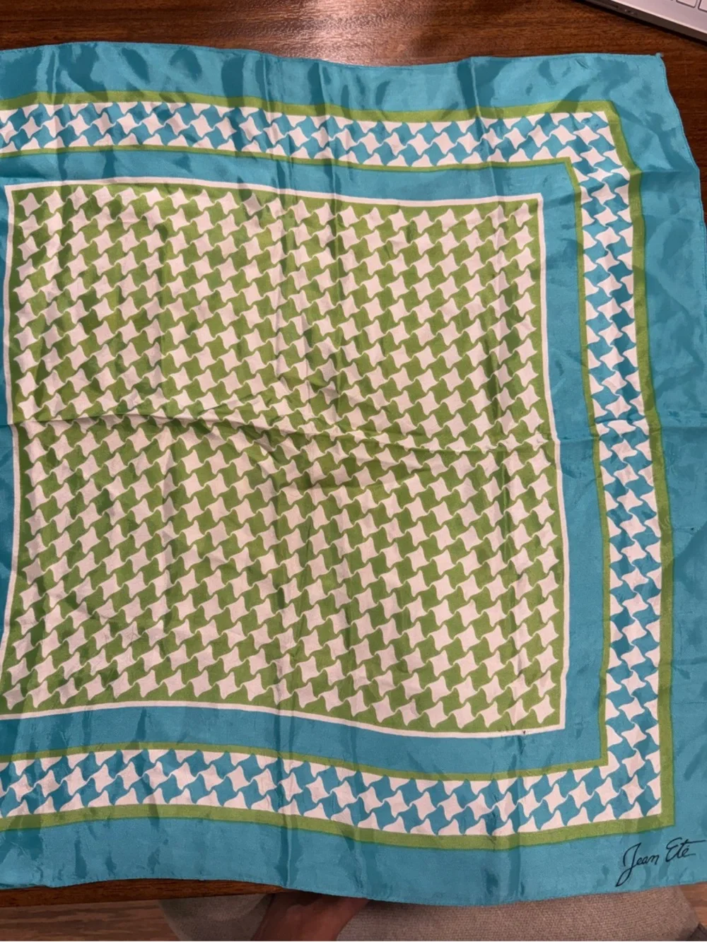 100% Silk Jean Ete Scarf